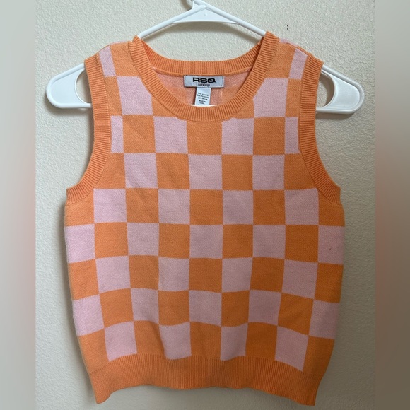 RSQ Other - Tilly’s RSQ Kids- Checkered Sweater Vest- Size XL (Kids)